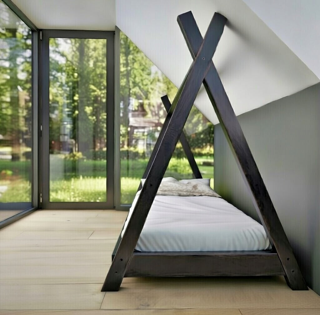 A-frame Bed