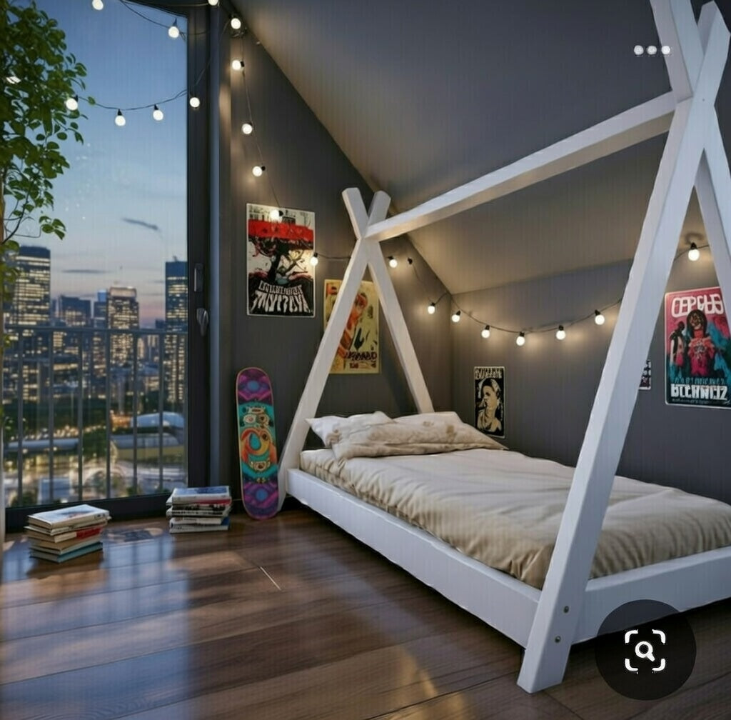 A-frame Bed