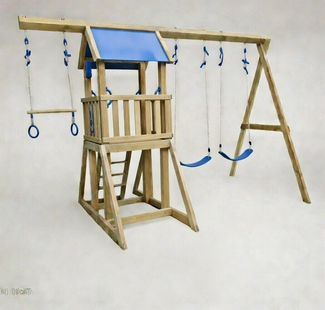 The Minion Playset (#1) - Trapeze and Swings, no slide