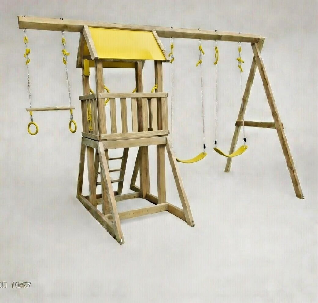The Minion Playset (#1) - Trapeze and Swings, no slide