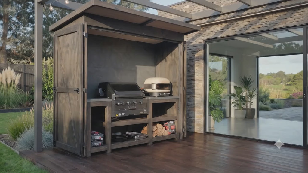 BBQ Kitchen Complete (#3) 2.4m | Matador BBQ | Outdoor Kitchen NZ