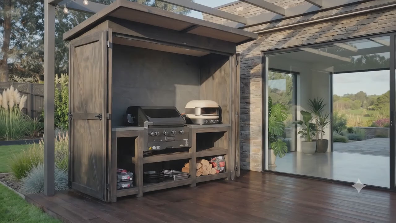BBQ Kitchen Complete (#3) 2.4m | Matador BBQ | Outdoor Kitchen NZ